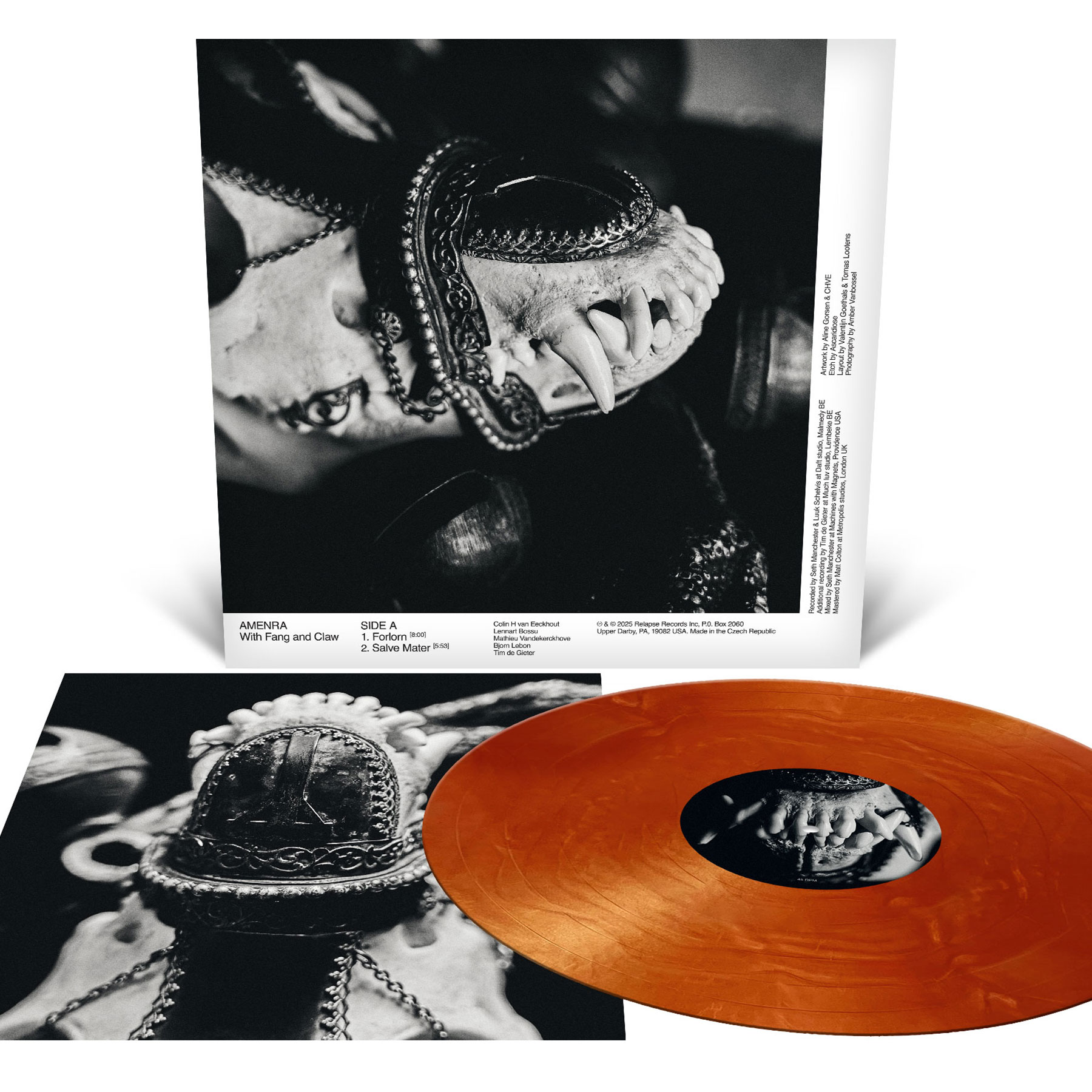 with fang and claw (copper nugget vinyl)