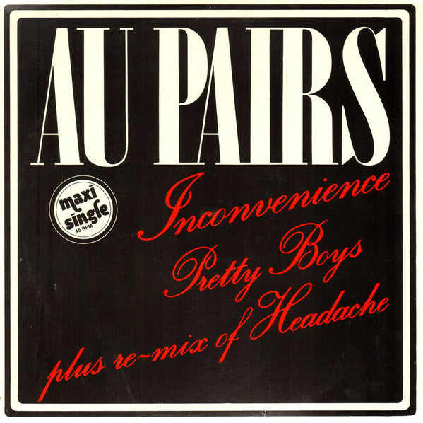 inconvenience/pretty boys (12inch)