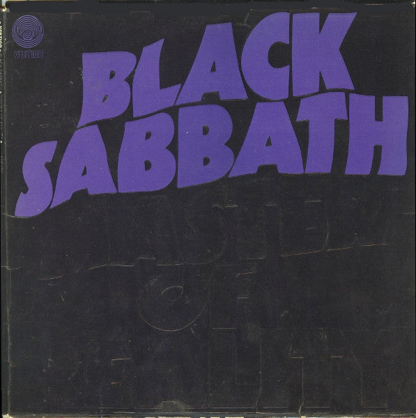 master of reality (embossed box sleeve & poster)