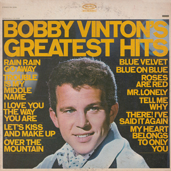 bobby vinton's greatest hits