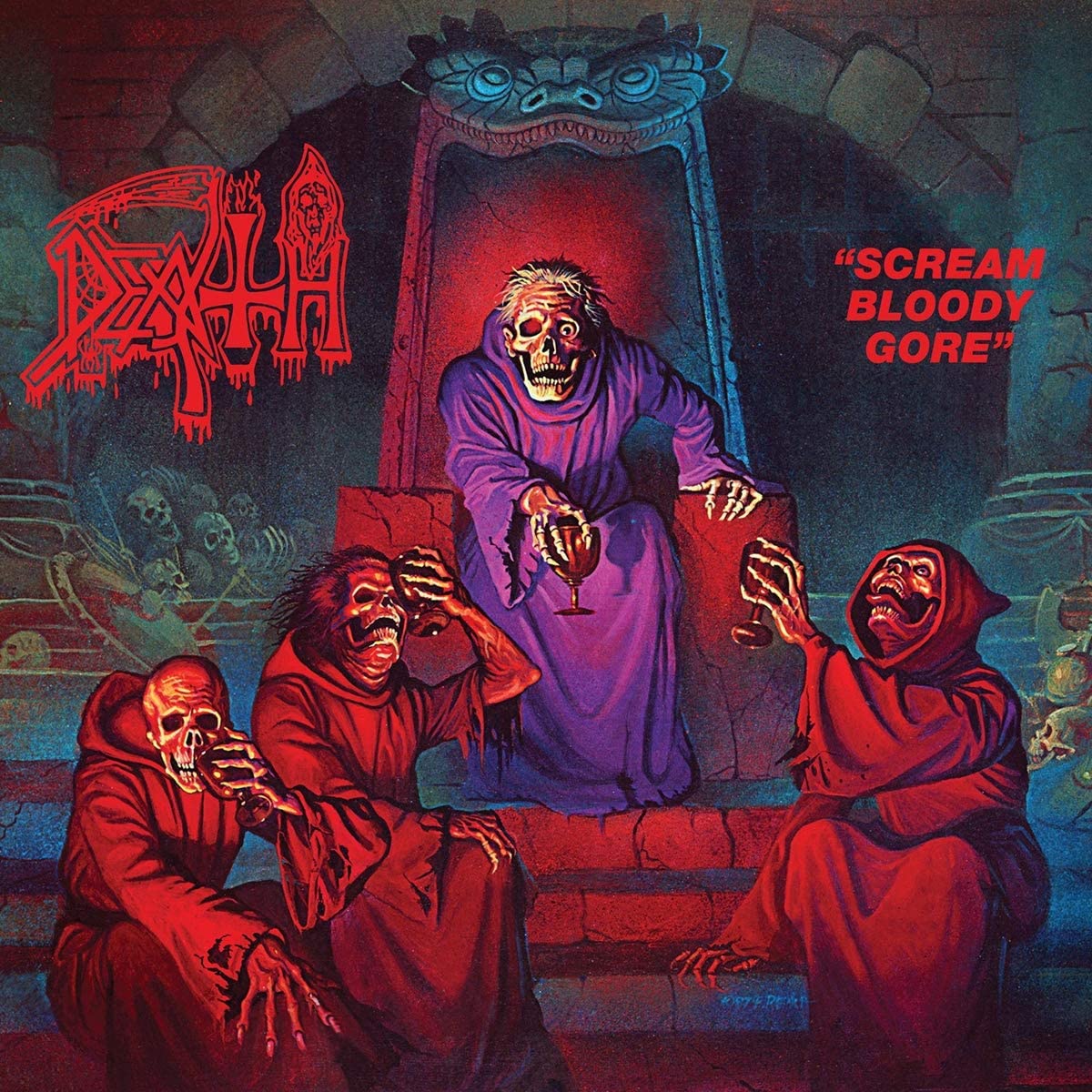 scream bloody gore (limited lp)