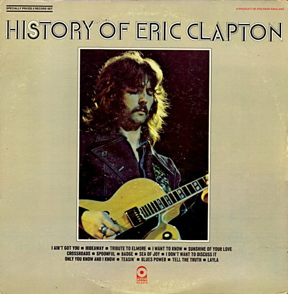 history of eric clapton (2lp)