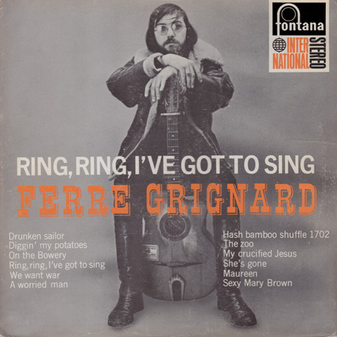ring, ring, i've got to sing
