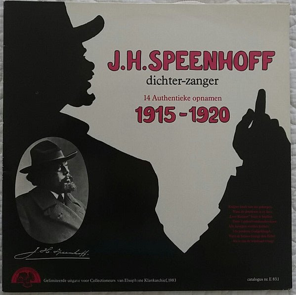 dichter-zanger, 14 authentieke opnamen (1915-1920)