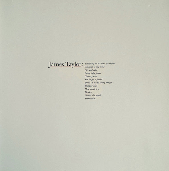james taylor's greatest hits (mint)