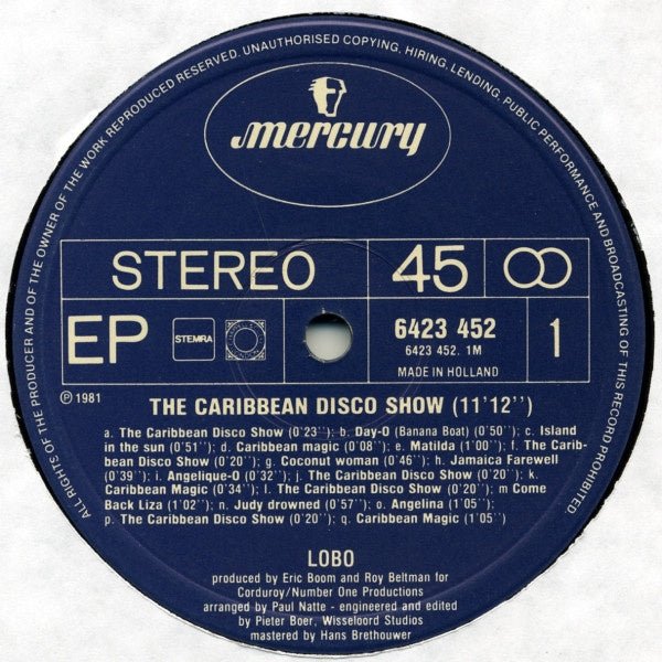 the caribbean disco show