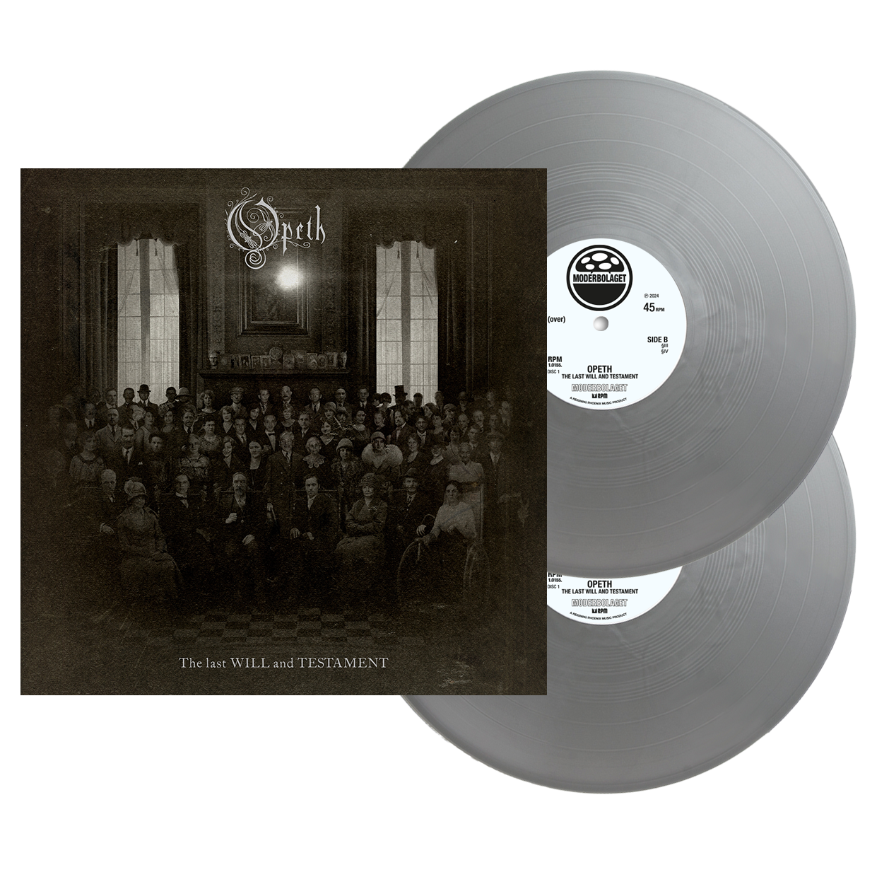 the last will & testament (silver opaque vinyl)