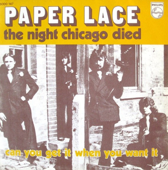 the night chicago died (7inch single)