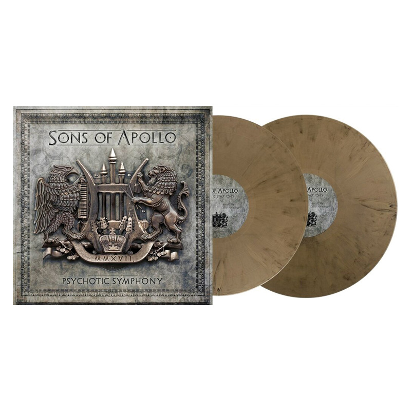 psychotic symphony (skull gold vinyl)