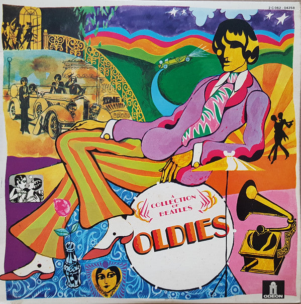 a collection of beatles oldies