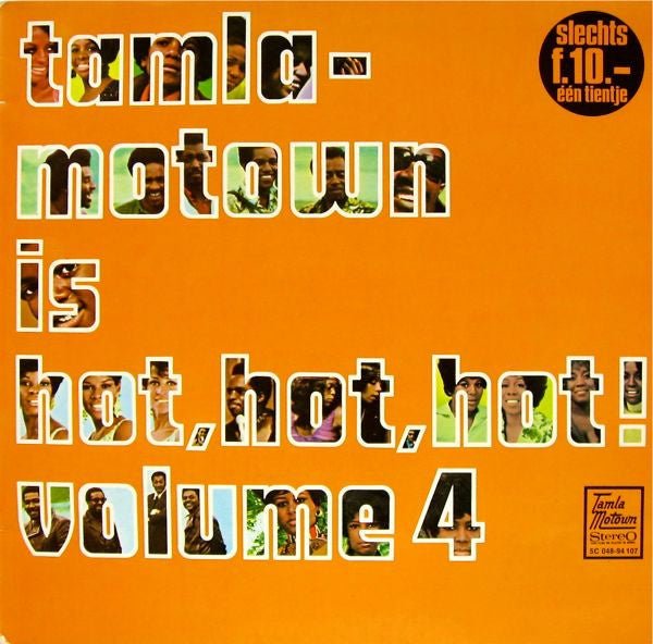 tamla-motown is hot, hot, hot! volume 4 (lp)