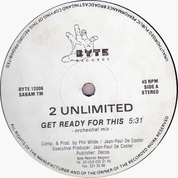get ready for this (12inch maxi)