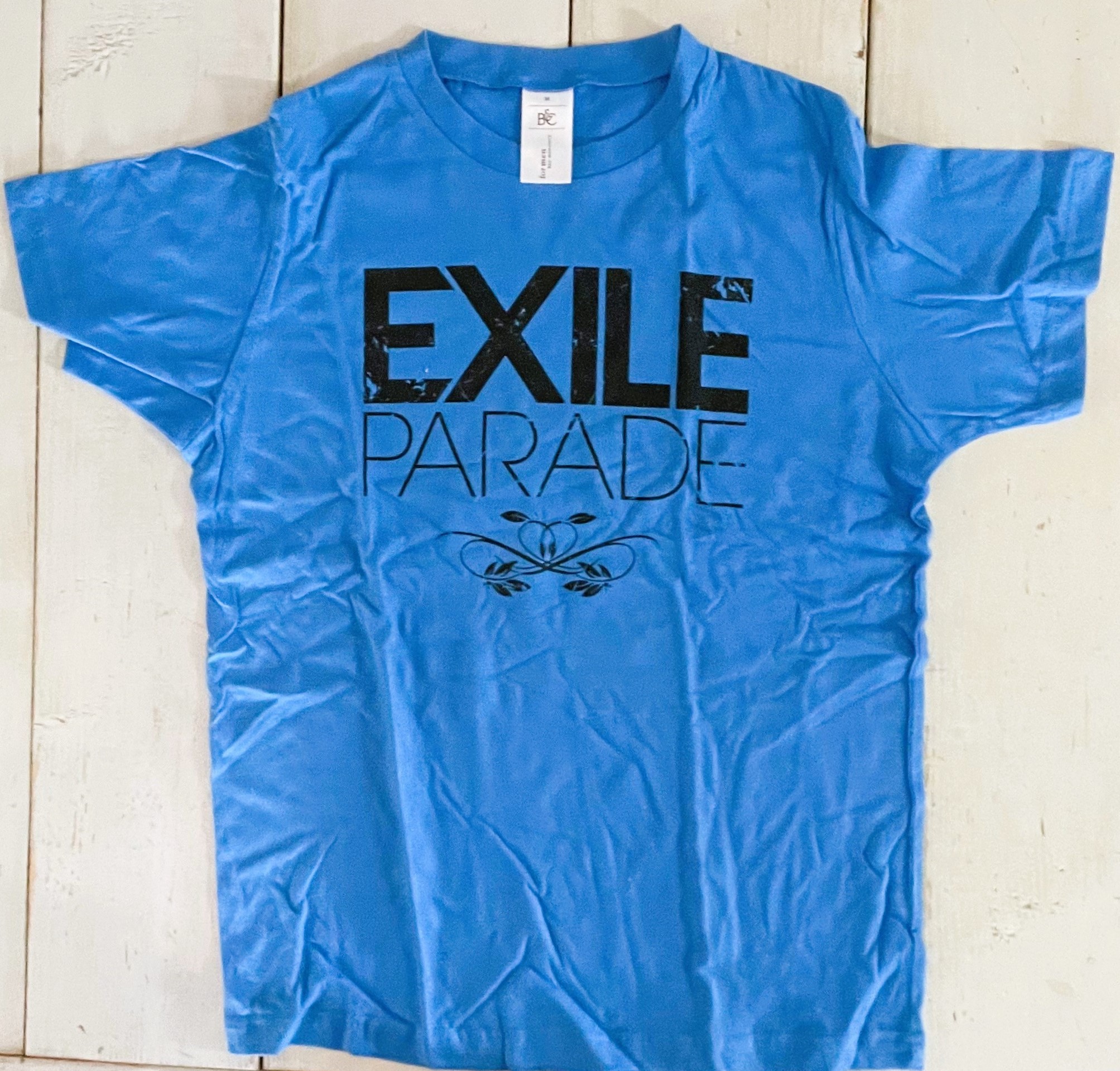 logo t-shirt (blauw)