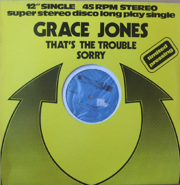 that's the trouble / sorry (12