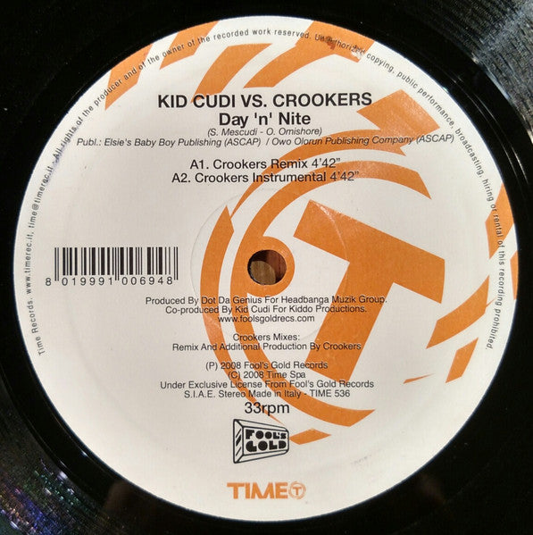 day 'n' nite (12inch maxi)