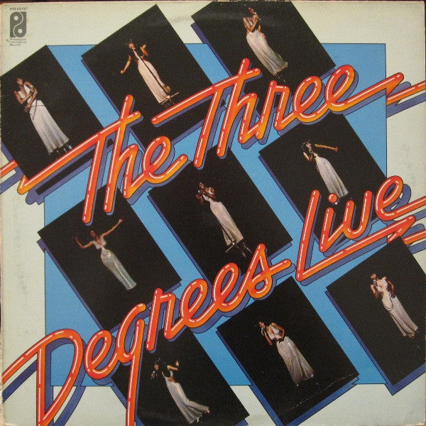 the three degrees live (lp)