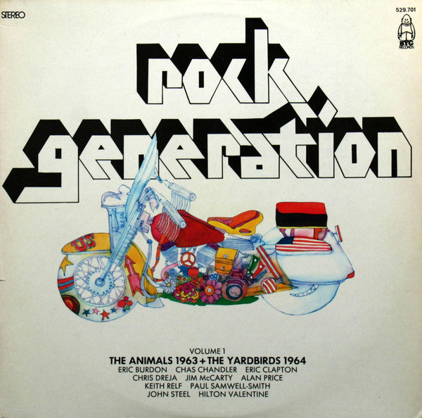 rock generation volume 1 - the animals 1963 + the yardbirds 1964