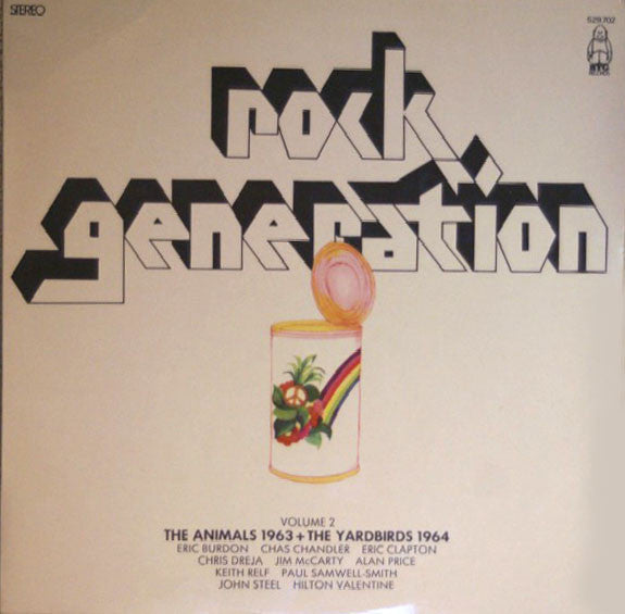 rock generation volume 2 - the animals 1963 + the yardbirds 1964