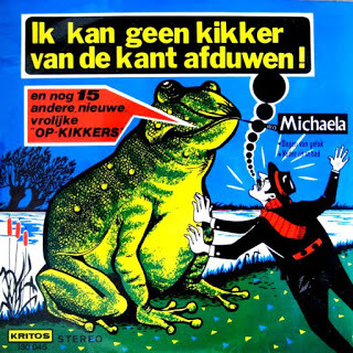 ik kan geen kikker van de kant afduwen!