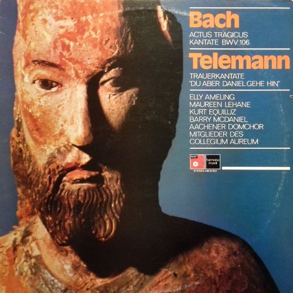 telemann - collegium aureum, elly ameling, maureen lehane, kurt equiluz, barry mcdaniel, aachener domchor - actus tragicus kantate bwv 106 / trauerkantate 