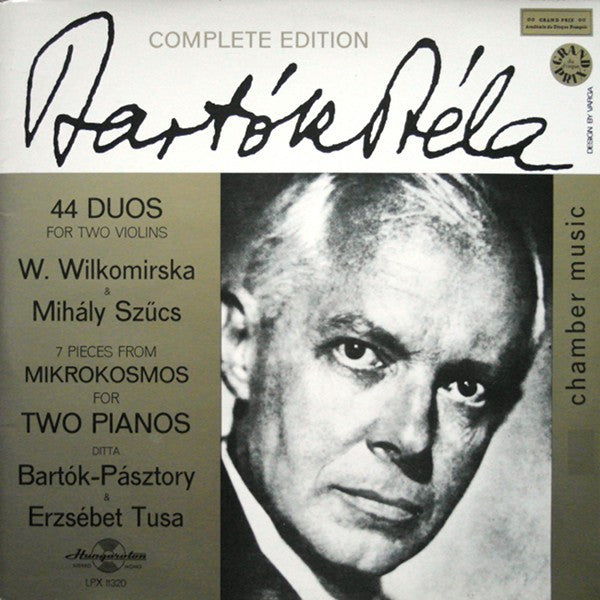 w. wilkomirska & mihály szűcs   ditta bartók-pásztory & erzsébet tusa - 44 duos for two violins   7 pieces from mikrokosmos for two pianos
