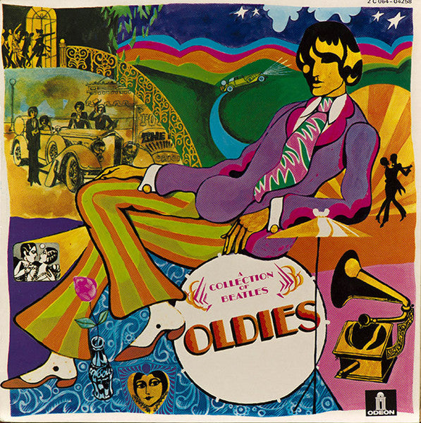 a collection of beatles oldies
