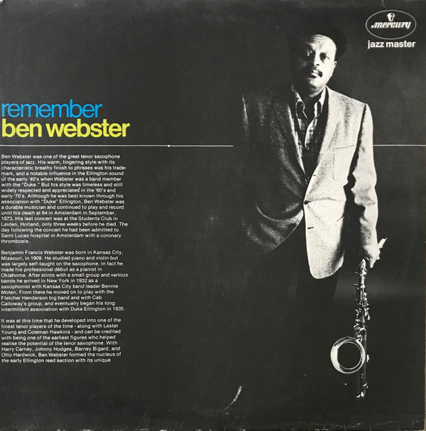 remember ben webster