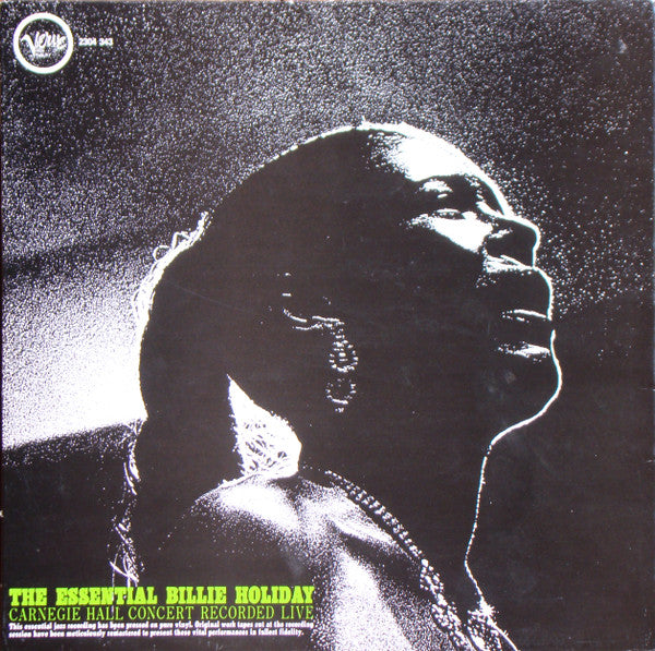the essential billie holiday - carnegie hall concert