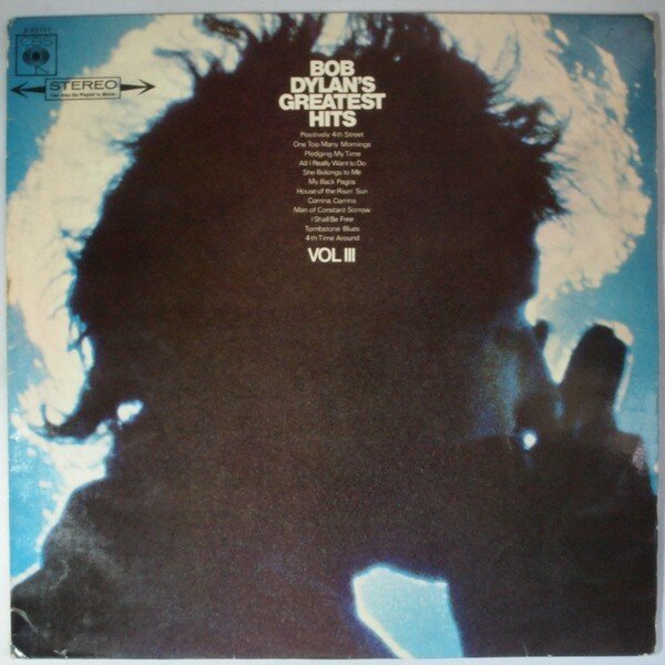 bob dylan's greatest hits vol. iii