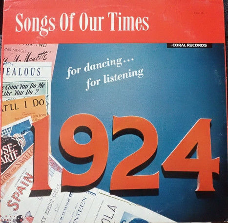 song hits of 1924 – for dancing… for listening
