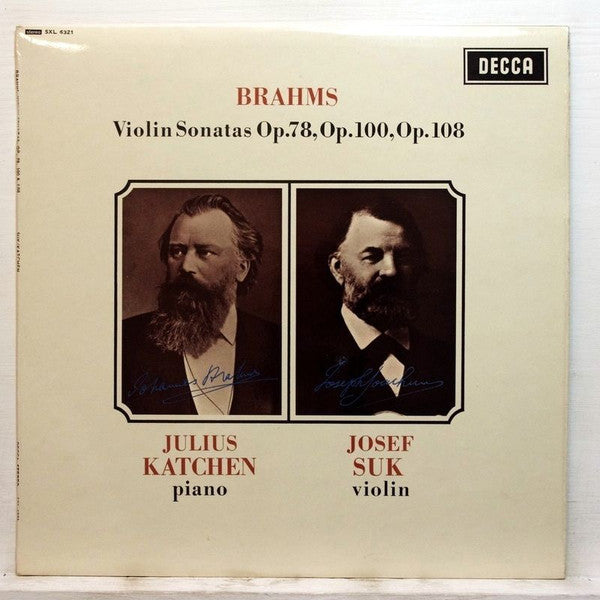 josef suk, julius katchen - violin sonatas op.78, op.100, op. 108