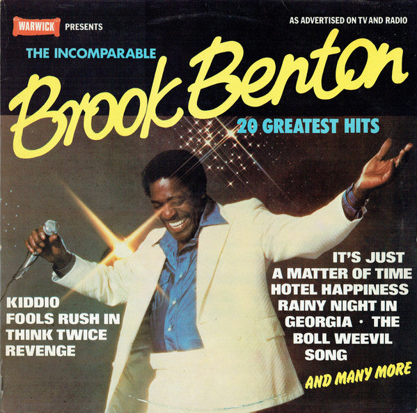 the incomparable brook benton