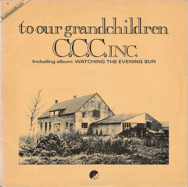 to our grandchildren / watching the evening sun