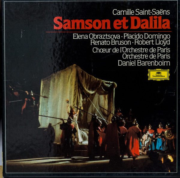 elena obraztsova â placido domingo â renato bruson â robert lloyd (4), chaur de l'orchestre de paris â orchestre de paris â daniel barenboim - samson et dalila