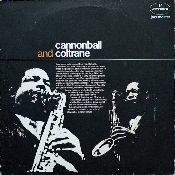 cannonball and coltrane