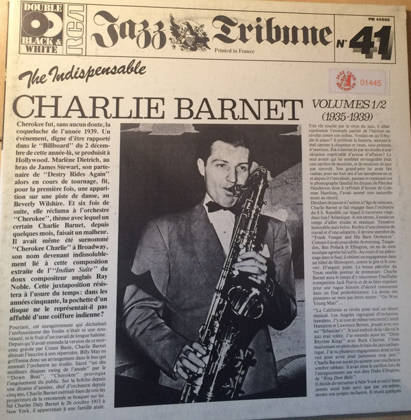 the indispensable charlie barnet volumes 1 2 (1935-1939)