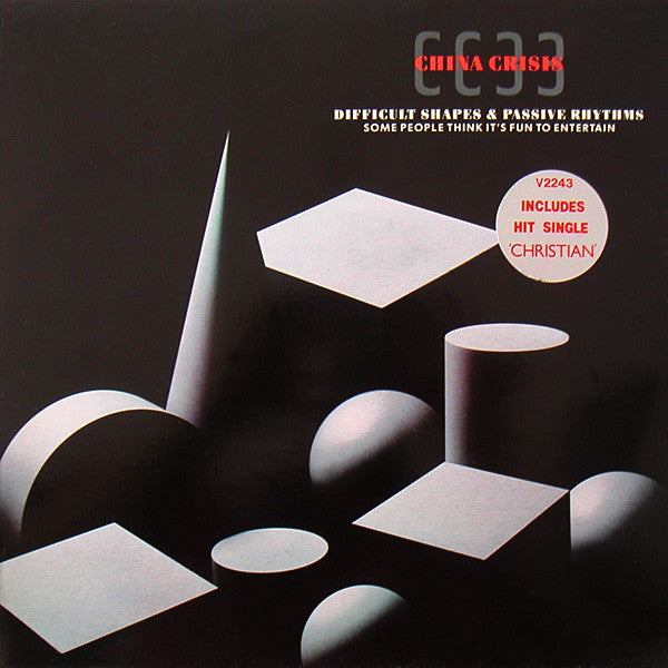 difficult shapes & passive rhythms - some people think it's fun to entertain