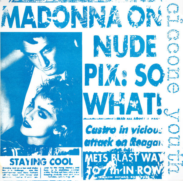 into the groove(y)/burnin' up (12inch maxi)