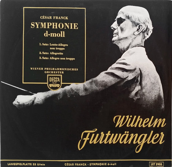 wilhelm furtwängler, wiener philharmoniker - symphonie d-moll