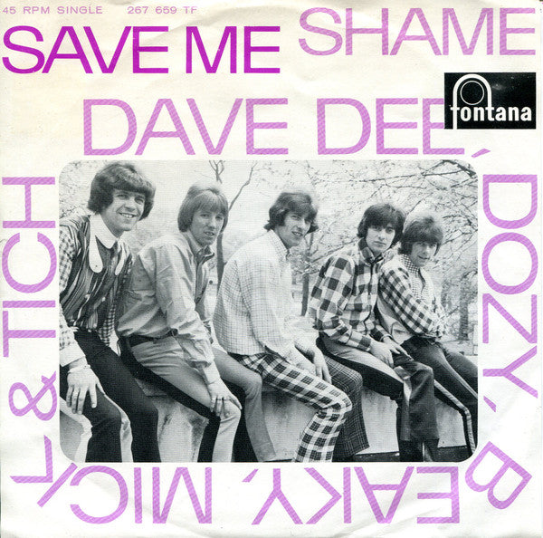 save me   shame (7inch single)