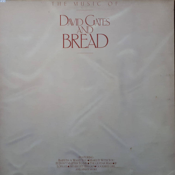 the music of david gates and bread