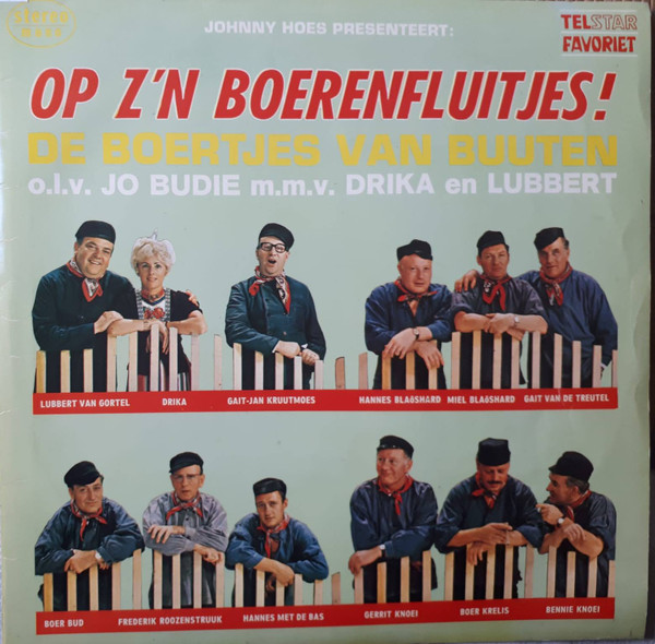 op z’n boerenfluitjes !