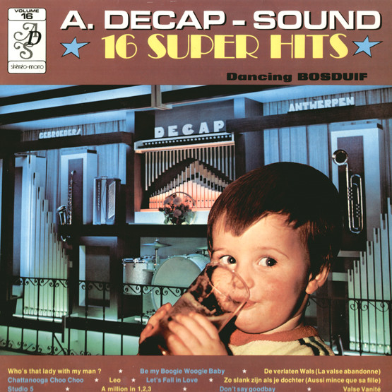 a. decap-sound ★ 16 super hits ★ volume 16 – dancing bosduif