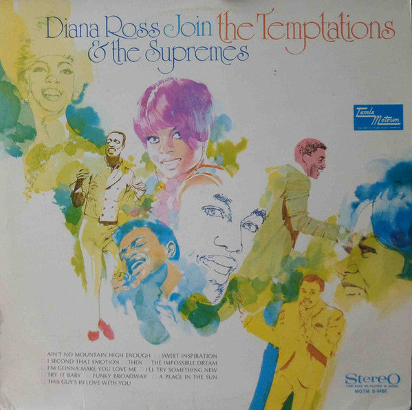 diana ross join the temptations (near mint)
