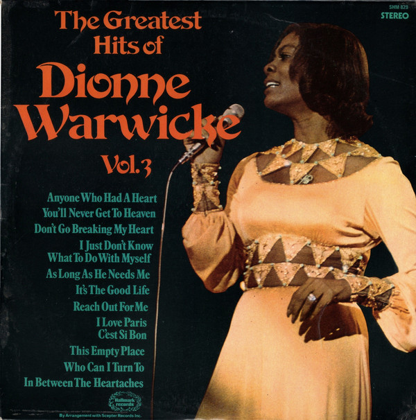 the greatest hits of dionne warwicke vol. 3