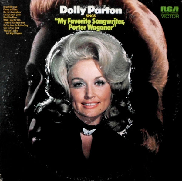 dolly parton sings "my favorite songwriter, porter wagoner" (near mint)