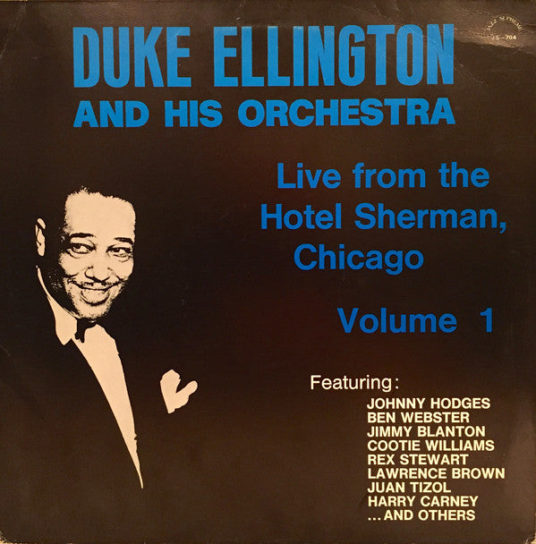 live from the hotel sherman chicago volume 1