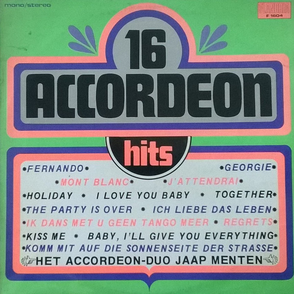 16 accordeon hits