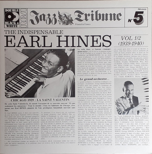 the indispensable earl hines vol 1/2