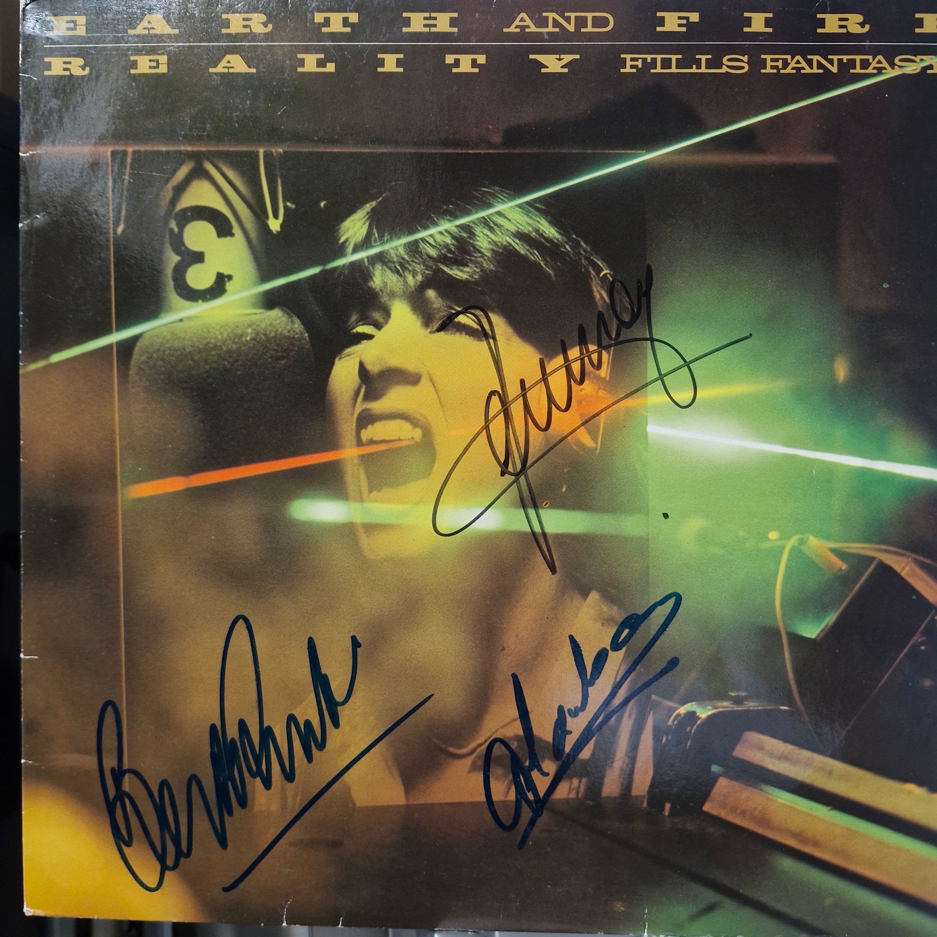 reality fills fantasy -signed!- (lp)